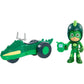 PJ Masks Super Moon Adventure Space Rover, 3-inch Owlette Figure, Space Rover Vehicle, and Lunar Laptop Accesory, Kids Toys for Ages 3 Up by Just Play