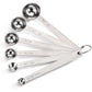 New Star Foodservice 42924 Stainless Steel Measuring Spoons Set, Mini