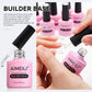 AIMEILI Builder Base Clear Sheer Color Gel, Hema Free, Cruelty Free, Vegan, No Need Slip Solution, Soak Off Gel Nail Polish 6pcs X 10ml - Kit Set 36