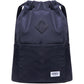 KAUKKO Drawstring Sports Backpack Gym Yoga Bag Shoulder Rucksack for Men and Women