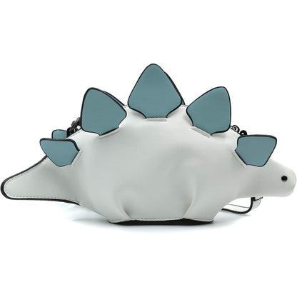 Dinosaur Shoulder Purses,PU Stegosaurus CrossBody Bag for Girl Women