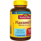 Nature Made Flaxseed Oil 1000 mg, Fish Free Omega 3 Supplement, Dietary Supplement for Heart Health Support, 100 Softgels, 100 Day Supply