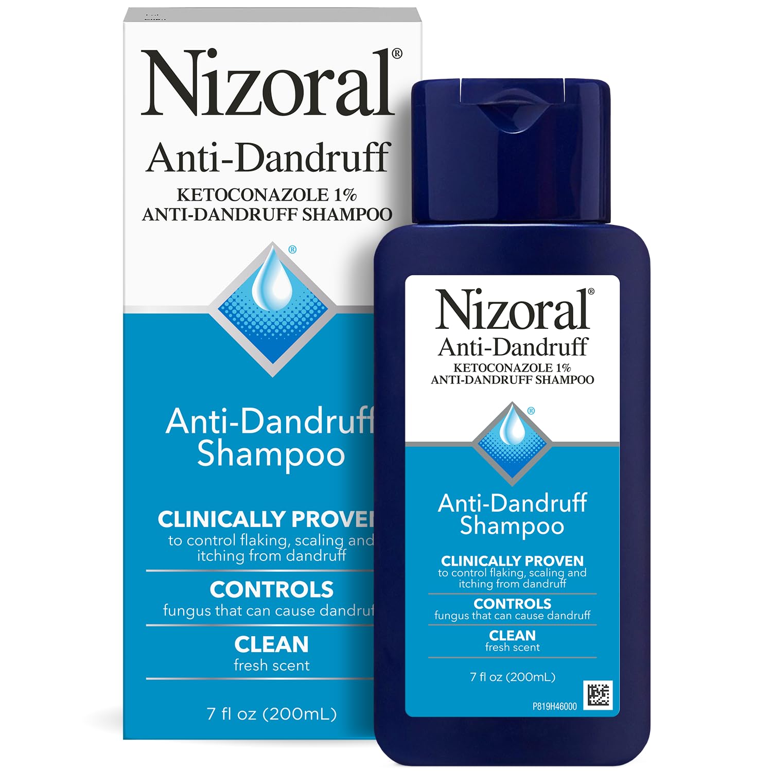 Buy now Nizoral Anti-Dandruff Shampoo with 1% Ketoconazole, Fresh Scent, 7 Fl Oz at indiglob india
