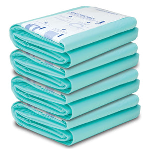 Diaper Dekor Plus Diaper Pail Biodegradable Refills | 4 Count | Most Economical Refill System | Quick & Easy to Replace | No Preset Bag Size – Use Only What You Need | Exclusive End-of-Liner Marking