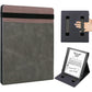 WALNEW Flip Case for 10.2-inch Kindle Scribe 2024/2022 Released, Two Hand Straps and Vertical Multi-Viewing Stand Cover with Auto Wake/Sleep for 10.2” Amazon Kindle Scribe E-Reader(Gray)