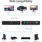 Portta Component to HDMI Converter, YPbPr RGB + R/L Audio to HDMI v1.3 Converter Adapter Support 1080P 2 Channel LPCM for HDTV PS2 PS3 HDVD Player Wii Xbox