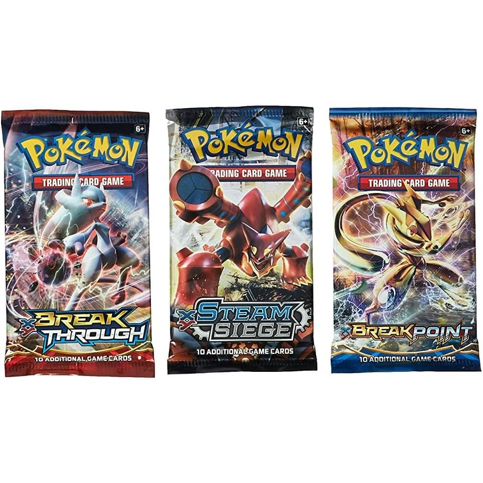 Pokemon Cards - 3 Booster Packs (Random packs)