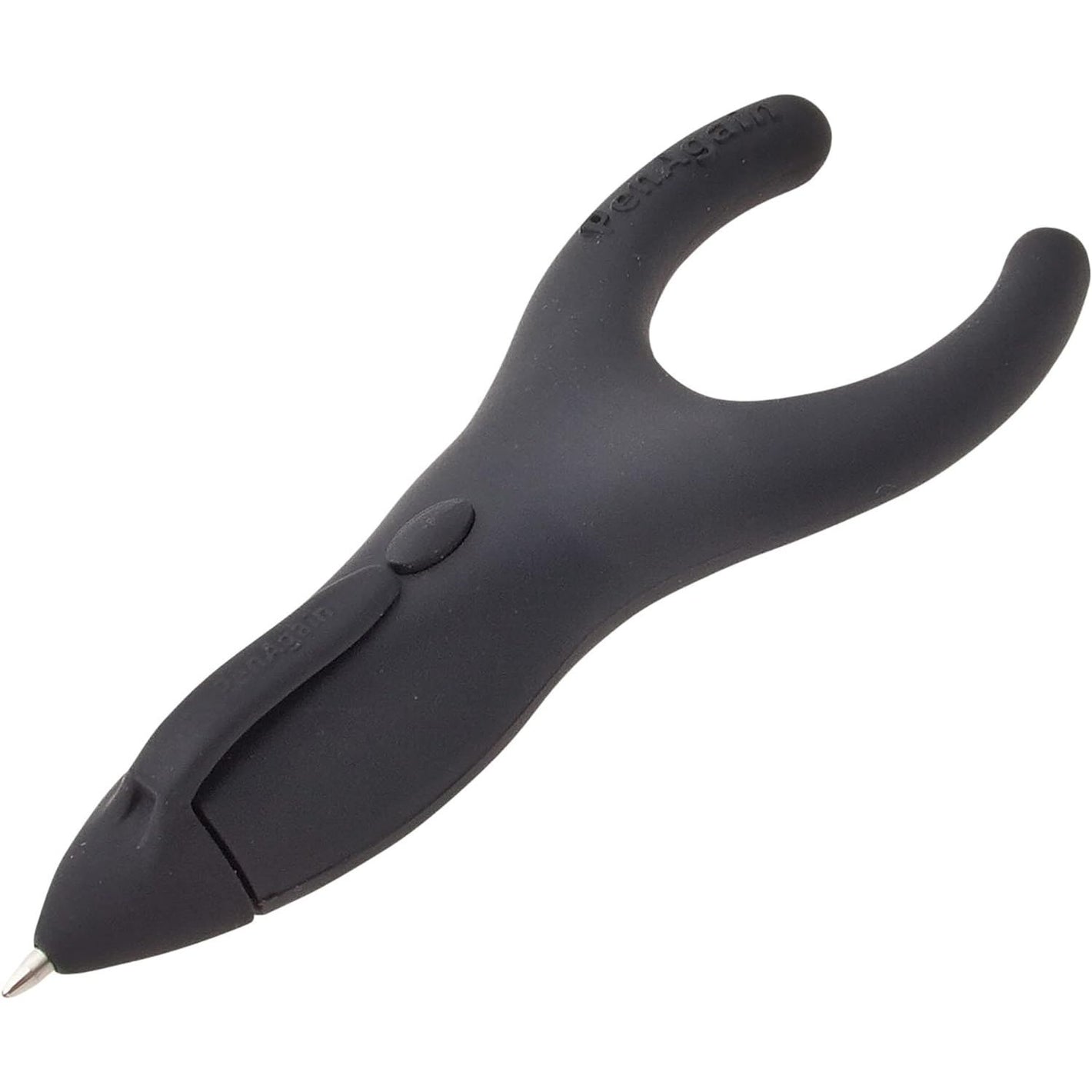 PenAgain ErgoSof Pen Ehlers-Danlos Arthritis Carpal Tunnel Pain Relief Black (00022)