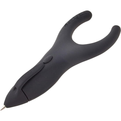 PenAgain ErgoSof Pen Ehlers-Danlos Arthritis Carpal Tunnel Pain Relief Black (00022)