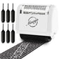 Buy now Miseyo Wide Identity Theft Protection Roller Stamp Set - Yellow (3 Refill Ink Included) at indiglob india