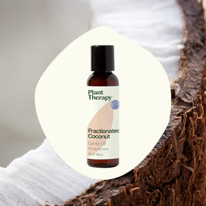 Plant Therapy Fractionated Coconut Oil for Skin, Hair, Body, Diluted Essential Oils, 100% Pure, Natural Moisturizer, Massage & Aromatherapy Liquid Carrier Oil 2 oz