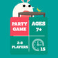 Buy now Exploding Kittens On a Scale of One to T-Rex 2-8 Players - Ages 7+ - 15 Minutes to Play - Charades Style Acting Card Game - Party Game, Family Game Night, Kid and Adult Card Game at indiglob india
