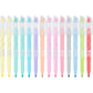 Pilot FriXion Light Pastel Erasable Highlighters, Chisel Tip, Pack of 5, Blue, Pink, Yellow, Green & Purple Aesthetic Highlighters - Ideal for School, Journaling, and Office Use