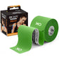 OK TAPE Kinesiology Tape 10 inches Precut, 20 Strips, Cotton Elastic Athletic Tape Latex Free, 2in x 16ft, Black