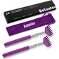 2 Pack Portable Extendable Back Scratcher, Stainless Steel Telescoping Back Scratcher with Beautiful Present Packaging