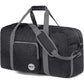 WANDF Foldable Travel Duffel Bag 60-120L Duffle Carry on for Women and Men
