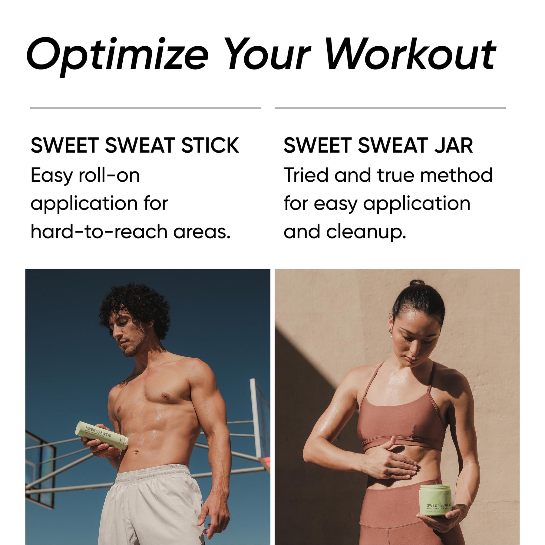 Buy now Sports Research Sweet Sweat Workout Enhancer Roll-On Gel Stick - Sweat Harder and Faster, Helps Promote Water Weight Loss, Use with Sweet Sweat Waist Trimmer at indiglob india
