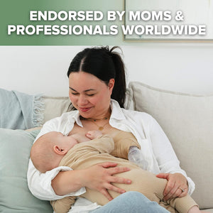 Haakaa Manual Breast Pump with Base 4 Fl Oz/100ml+Lid