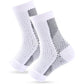 AmRelieve® Soothesocks Compression Socks, Support Socks for Women Compression and Men, White