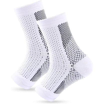 AmRelieve® Soothesocks Compression Socks, Support Socks for Women Compression and Men, White