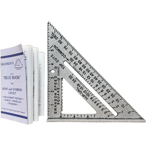 SWANSON Tool Co S0101 7 Inch Speed Square, Blue