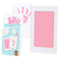 Buy now Pearhead Newborn Baby Handprint and Footprint Kit - No Mess Clean-Touch Ink Pad With Impression Cards, Safe for Skin, Perfect Keepsake for Family, Acid-Free, Black Pink 1-Pack at indiglob india