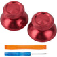 Buy now TOMSIN Metal Thumbsticks Replacement Kit for PS5 Controller – Aluminum Joysticks Accessories Compatible with PlayStation 5 Controller (Black) Red at indiglob india