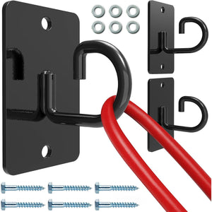 (3PCS) Wall Mount Workout Anchors,Resistance Band Wall Anchor,Space Saving Wall Mount Workout Anchors for Home Gym Workouts，Body Weight Straps, Suspension Training, Exercise,Stretching,Yoga