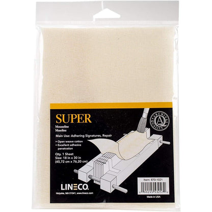 Book Binding Super Cloth 18x30 Sheet by Lineco-Book Making Supplies, Pack of 2