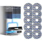 Deebot Mopping Pads,Spinning Mopping Pads for ECOVACS Deebot T10 OMNI/T10 Turbo/X1 PRO Omni X1 Omni/X1 Turbo,Washable Reusable,Vacuum Mop Replacement Pads(10Pcs)