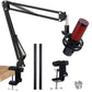 Buy now Microphone Wall Mount Boom Arm - Microphone Wall Mount for Mic holder，Horizontal Mounting Wall，Space Saving Desktop Metal Mic Stand Clamp by SUNMON at indiglob india