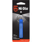 GEAR AID Ni Glo 2” UV Rechargeable Glowing Keychain, Glow-in-the-Dark Accessory for Keys, Camping and Outdoor Gear