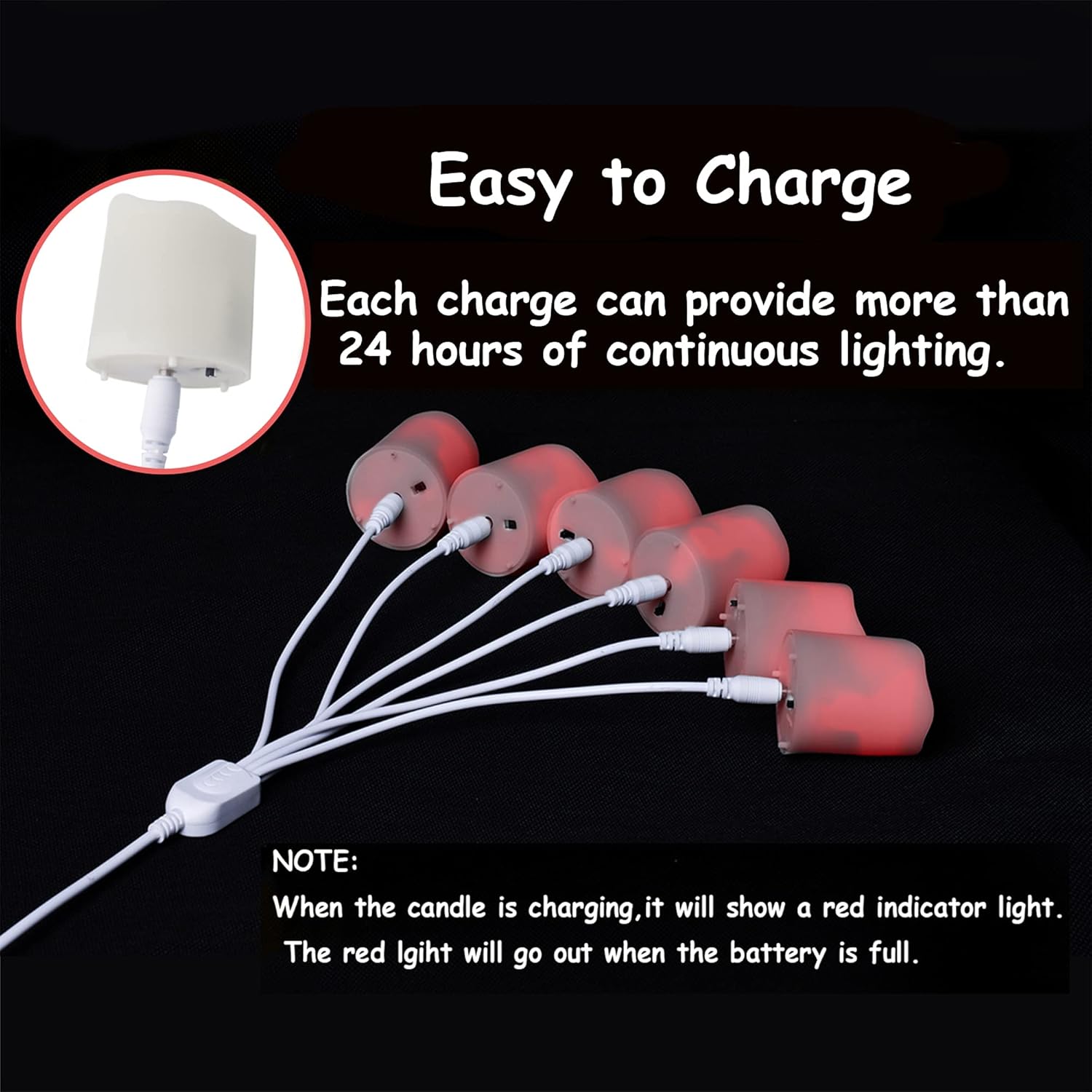 Buy now Rechargeable Flameless Tea Lights Candles with Timer & Remote, 12pcs Flickering LED Votive Candles with 2 USB Charging Cables, Warm White Light Electric Fake Candle for Home, Halloween Xmas Decor at indiglob india