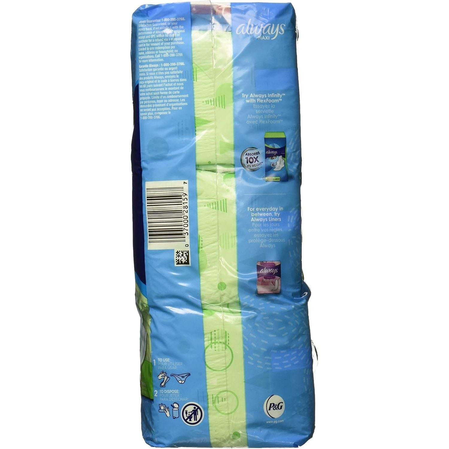 Always Maxi Long Without Wings - 6 Pack - My Store