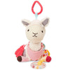 Skip Hop Bandana Buddies Baby Activity and Teething Toy with Multi-Sensory Rattle and Textures, Elephant - Llama