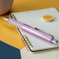 PILOT Dr. Grip Refillable & Retractable Gel Ink Rolling Ball Pen, Fine Point, Metallic Mauve Barrel, Black Ink, Single Pen (36273)