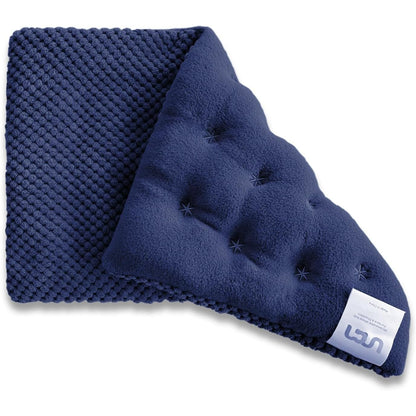 UNCN Wide Microwave Heating pad with Washable Cover 9.5 x 16in Microwavable Hot Pad for Neck Shoulder, Cramps, Back Cordless Warm Compress Weighted Moist Heat Pack for Aches, Unscented