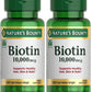 Buy now Nature's Bounty Biotin Hair Skin and Nails Vitamins, Supports Healthy Hair, Skin and Nails, 10,000 mcg, 120 Softgels (Pack of 1) at indiglob india