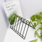 Buy now File Organizer-Metal Newspaper Holder-Magazine File Storage-Desktop Storage Book Rack-File Folder Holders-Office Products(Black at indiglob india