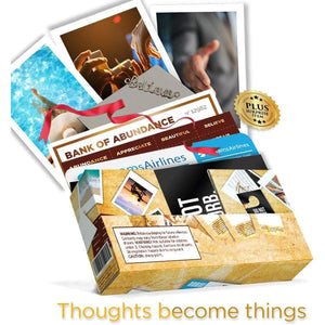 Magnificent 101 Vision Board Kit - 4 x 6 in - Scrapbook Supplies & Journaling Supplies for Adults - Cards for Vision Board