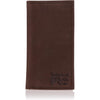 Timberland PRO Men's Leather Long Bifold Rodeo Wallet with RFID - Dark Brown