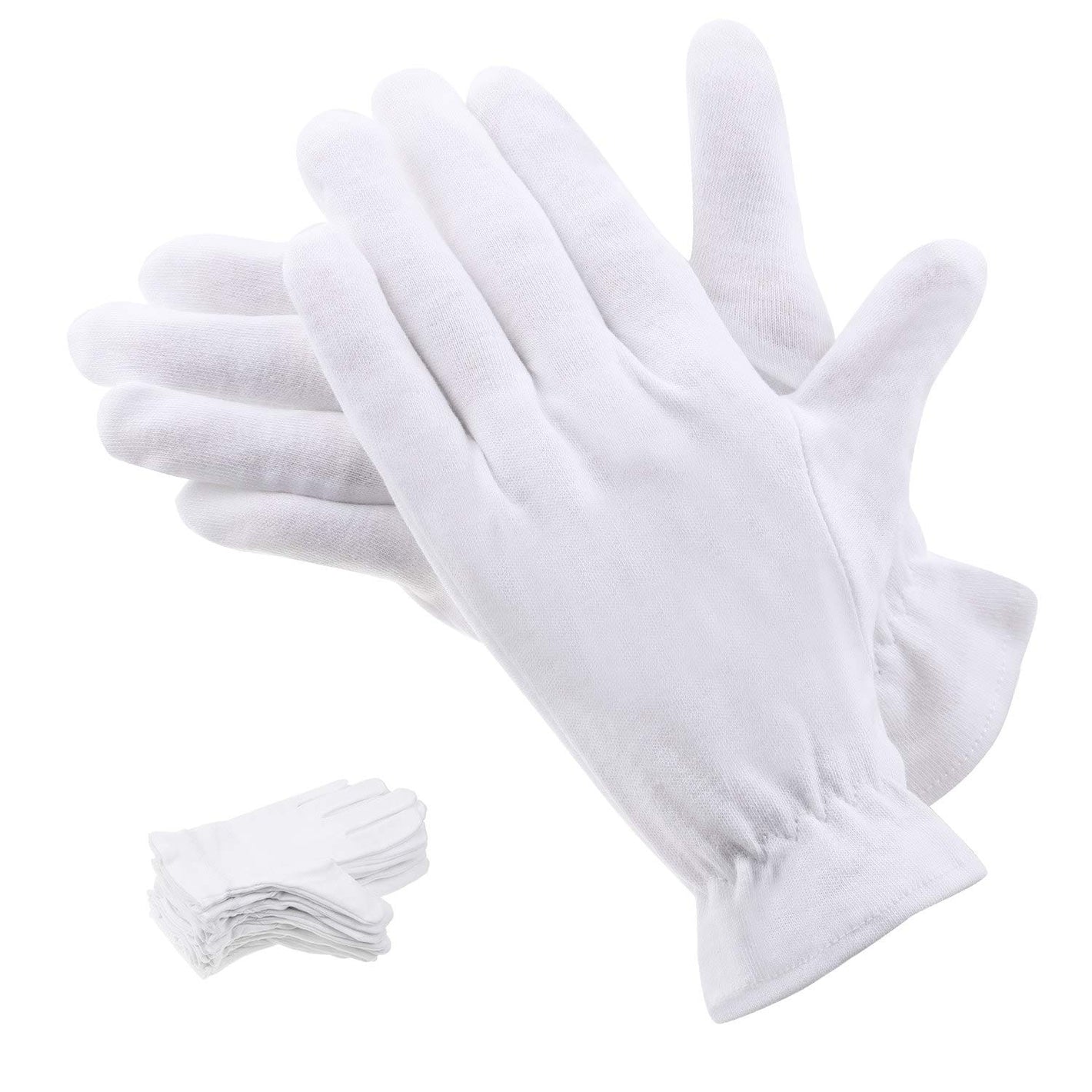 Buy now 100 Percent Cotton Gloves for Dry Hands Eczema, Selizo 10 Pairs White Cotton Gloves for Women Dry Hands Moisturizing Cosmetic Sensitive Irritated Skin Spa at indiglob india