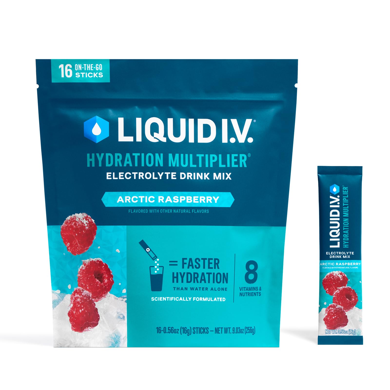 Buy now Liquid I.V.® Hydration Multiplier - Lemon Lime | Electrolyte Powder Drink Mix | 1 Pack (16 Servings) at indiglob india