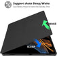 ProCase Book Cover Case for Samsung Galaxy Tab S8 Ultra 2022 14.6 Inch (SM-X900 / SM-X906), Folding Shockproof Multiple Stand Angle Protective Book Case Smart Cover Auto Sleep/Wake Function - Black