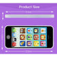 Cooplay Learning Smart Phone Toy Music Lullaby Song Touch Screen Type-C Recharable Cell Phone Mobile Yphone for Toddler Baby - My Store