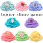 8 Pack Butter Slime Kit with Cake, Animal, Candy and Fruit Accessories - Super Stretchy, Non-Sticky, Educational Stress Reliever for Kids, Boys and Girls