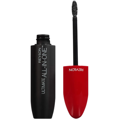 Revlon Mascara, All-in-One Eye Makeup, Volumizing & Lifting Mascara, No Clump, Smudge Proof, Flake Proof, 501 Blackest Black, 0.28 Fl Oz