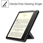 Fintie Origami Case for 7" Kindle Oasis (10th/9th Generation, 2019/2017 Release) - Slim Fit Stand Cover Support Hands Free Reading with Auto Wake Sleep, Black