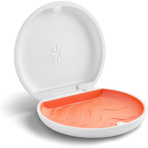 Invisalign Aligner and Retainer Case, White