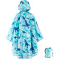 WAWSAM Lightweight Kids Rain Poncho Reusable Toddler Raincoat Waterproof Rain Jacket